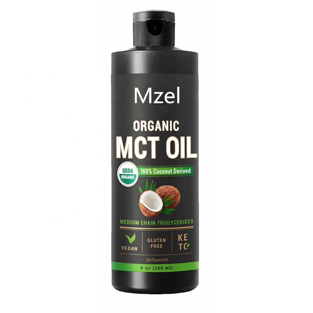 Органическое кокосовое масло MCT от частной марки-Keto & vegfriendly, 100% чистый MCT 8oz