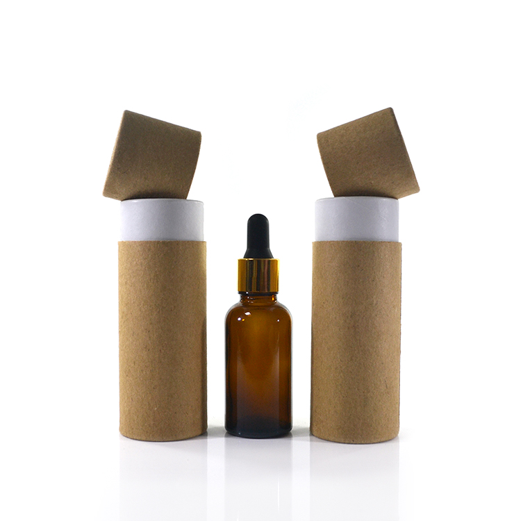 Factory Selling Directly Paper Tube Box Cosmetic Packaging,Recycled Kraft Cardboard Paper Tube