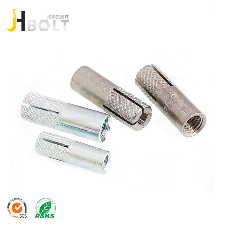 Knurled Body 304 Stainless Steel 6Mm Drop In Anchor Concrew Anchor