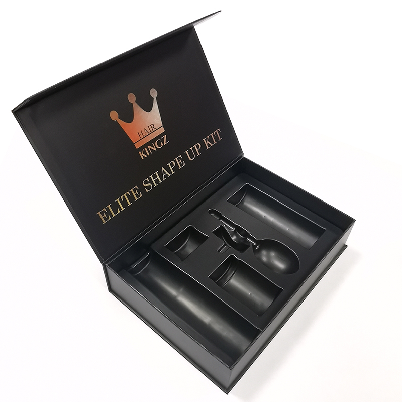 OEM Customized Design Luxury Makeup Cosmetic Skincare Gift Packaging Magnet Ecofriendly Paper Box with Plastic insert