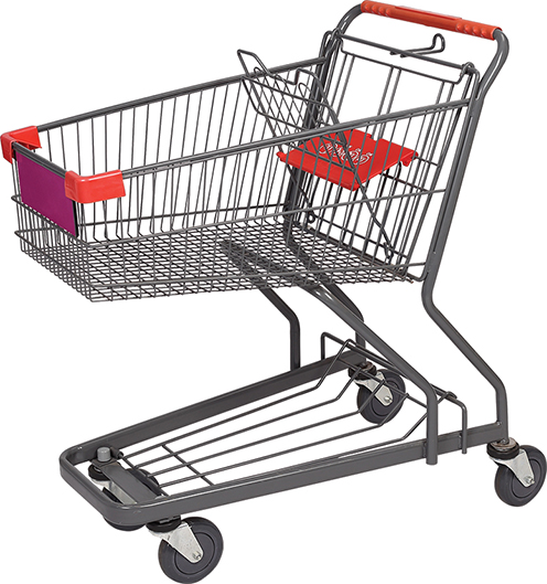 Factory Direct Sales Trolly Bag Shopping Cart Trolley For Supermarket