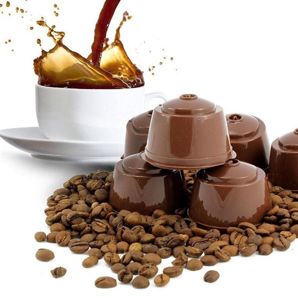 5 шт., многоразовые капсулы для кофе Nescafe Dolce Gusto