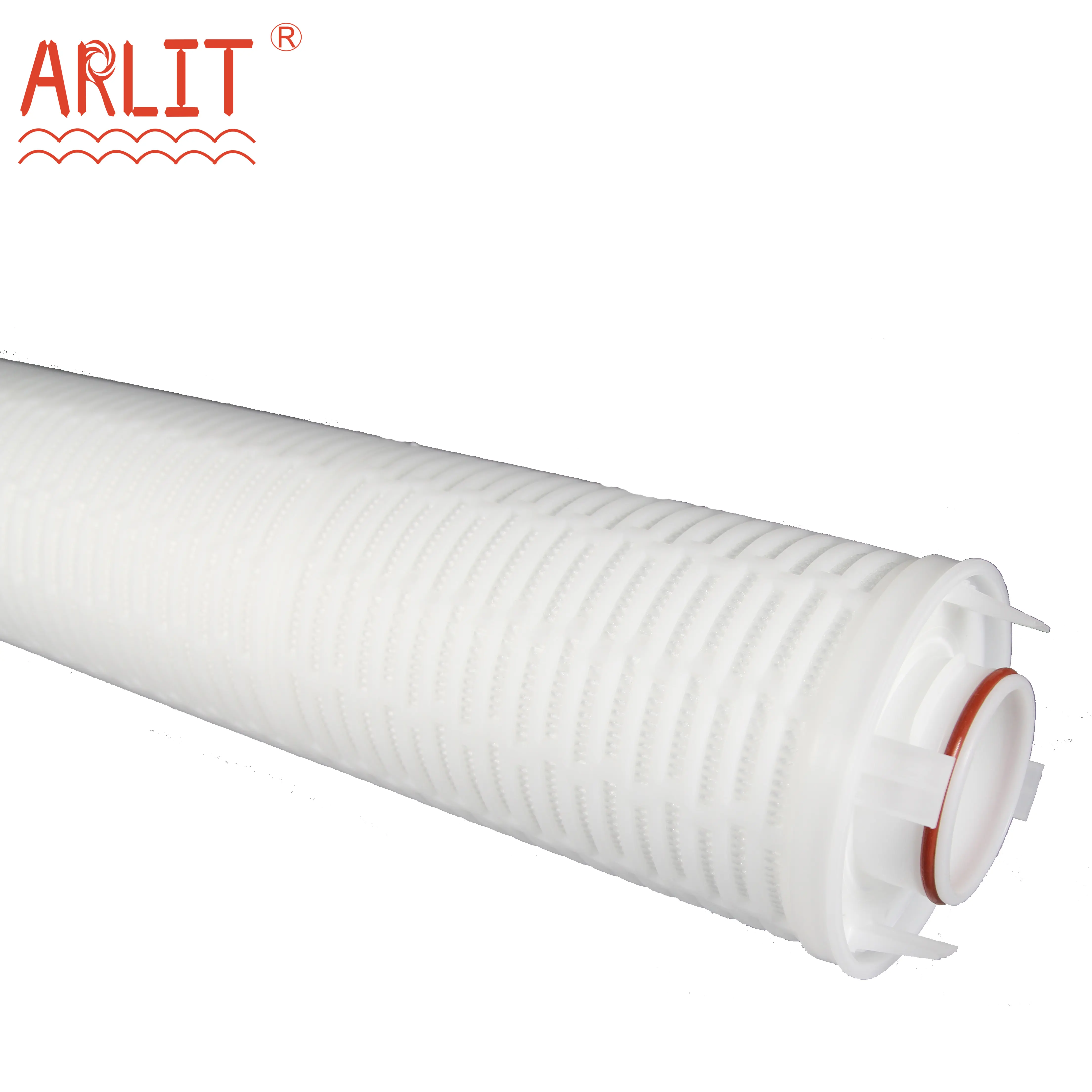 OD 152 Mm Series 40 Inches 1 Micron PP Depth Pleated Membrane Water Filter Cartridges For RO Systems