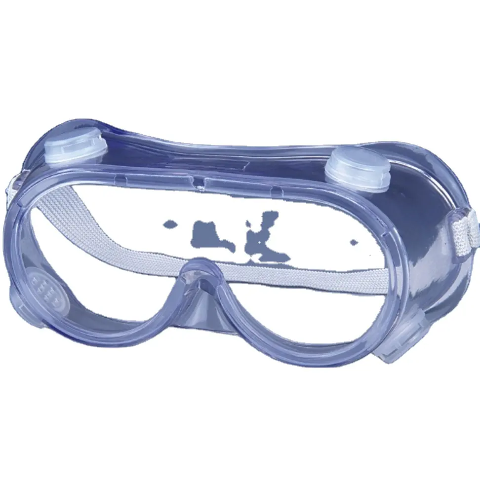 Transparent PC Anti Fog Protective Goggles Construction Safety Goggles En166