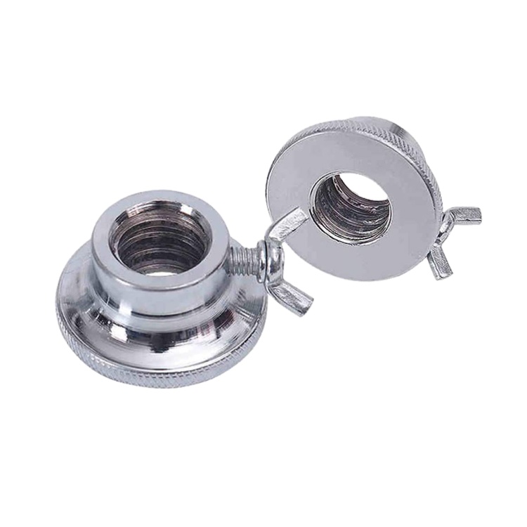 2pcs Anti-Slip Standard Barbell Spin-Lock Collars Screw Clamps Spin-Lock Collars 25mm/1 inch