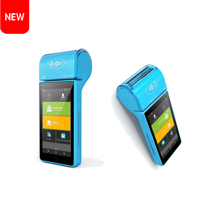 Поддержка 3DES Ручной android сенсорный Wi-Fi pos-терминал