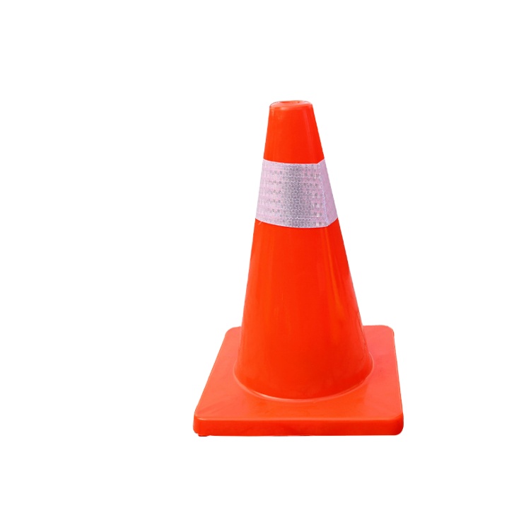 Road safety flexible 18 inch 45cm pvc traffic cone