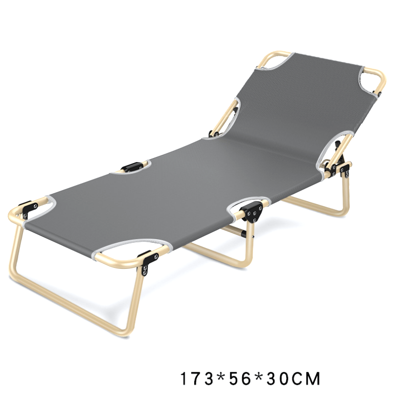 Modern Leisure Folding Sleeping Bed Beach Garden Camping Sun Lounger
