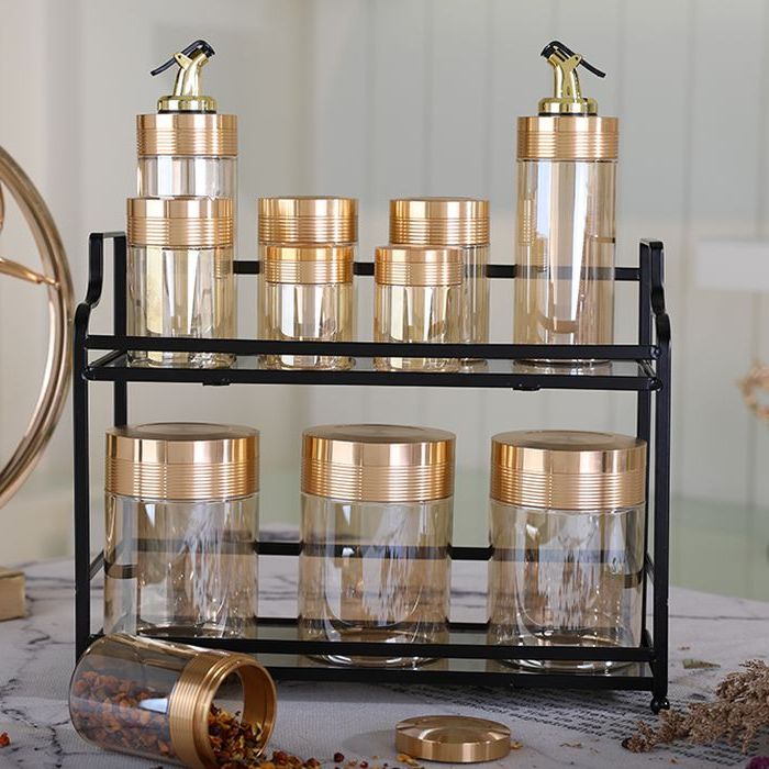 New style high quality highly cost effective spices glass jars