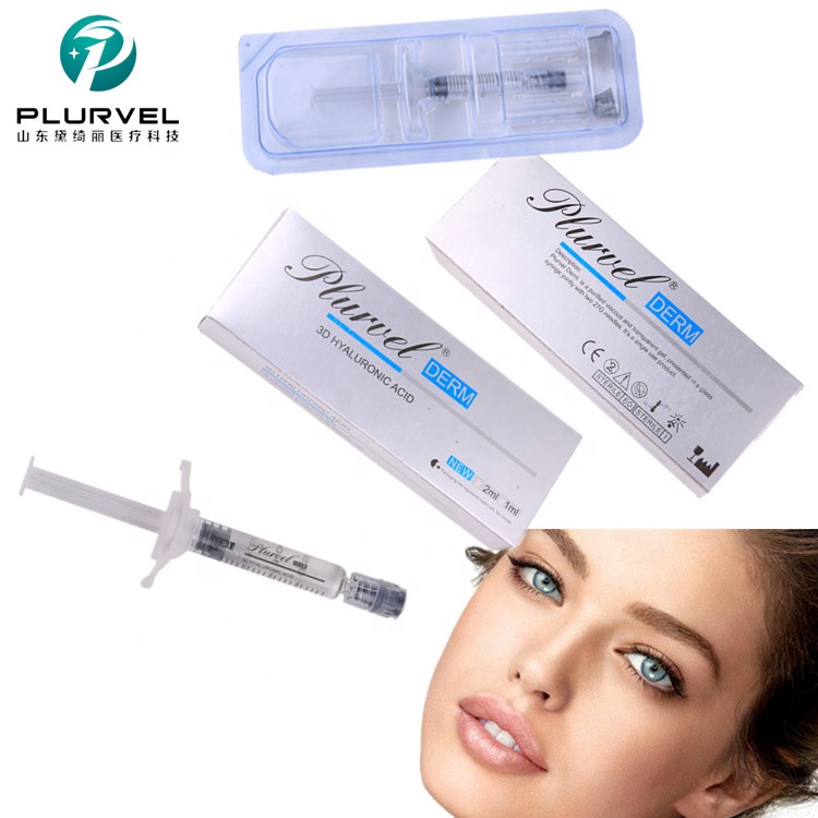 2 мл Derm сшитый Гиалуроновая кислота инъекции ha кожный наполнитель plurvel