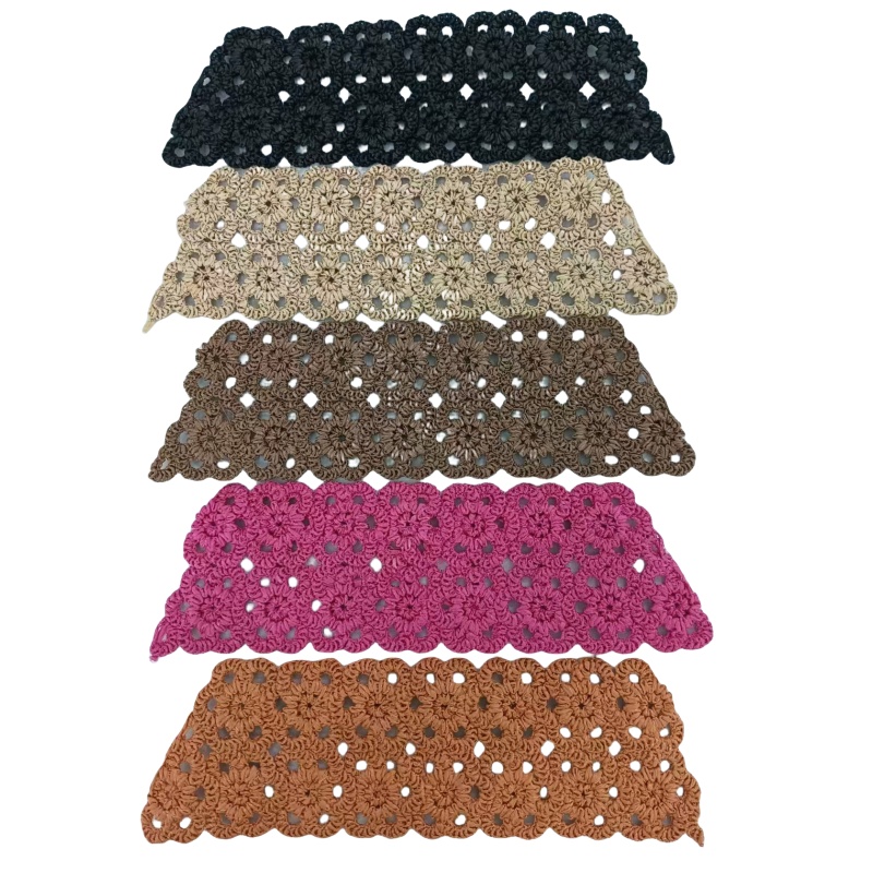 PP raffia braided strap shoe materials
