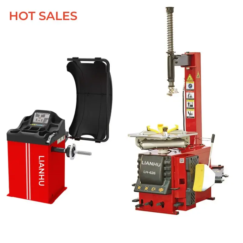 tire changer and wheel balancer Swing Arm Tire Changer Wheel Changer Machine Wheel Balancer Combo