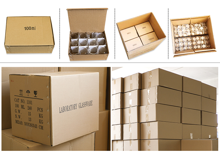 Factory supply 500ml anti-corrosion medical wide mouth amber reagent bottle used for storage