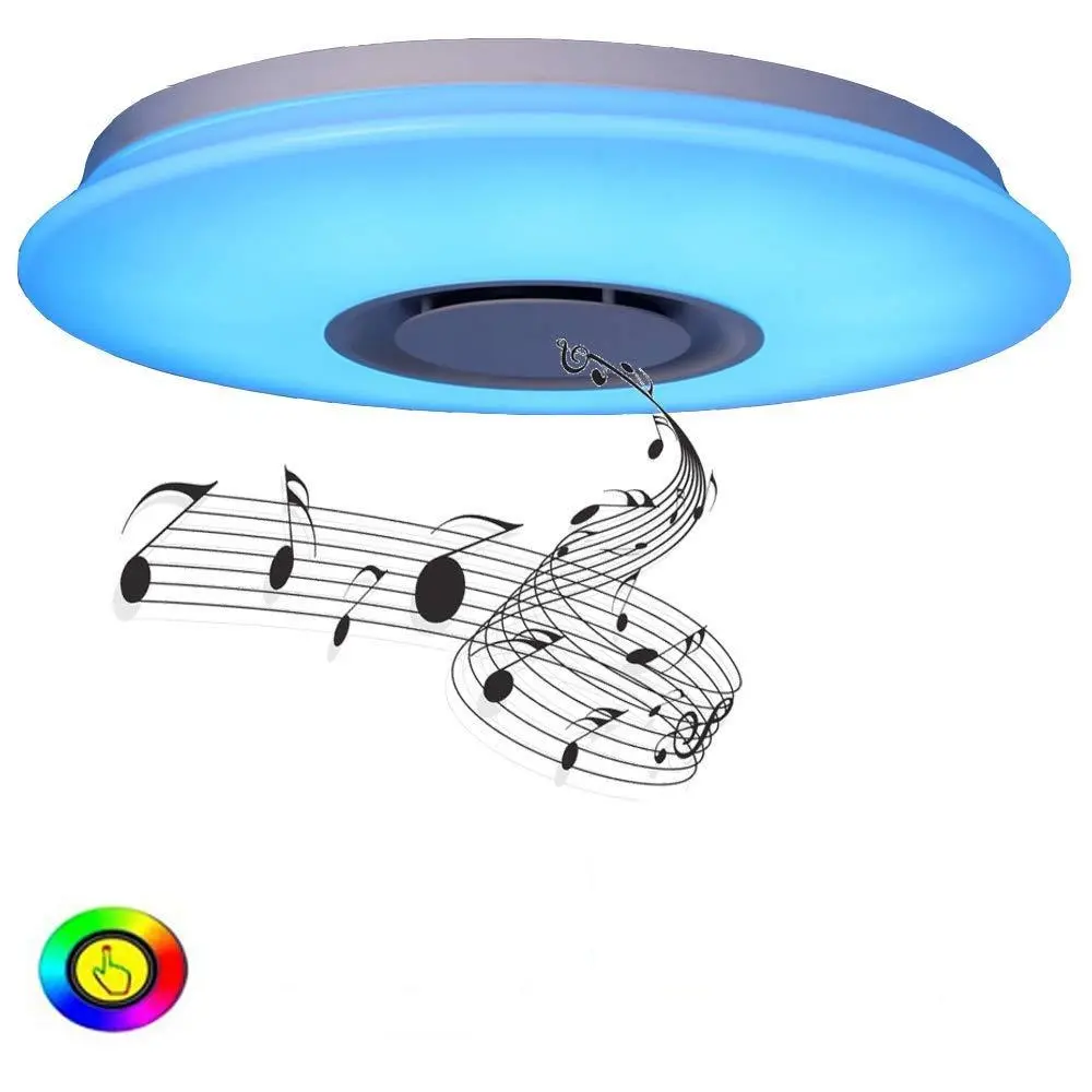 Smart 50cm 36W 52W 60W LED RGB Intelligent Music Colorful Ceiling Light LanYa Control App and Remote Control