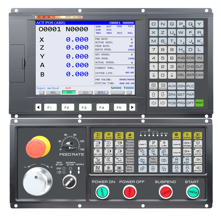 Производитель поставщик 5 Axis Cnc токарный станок для сверления Fanuc 0i Mate контроллер