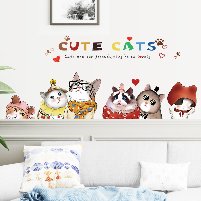 Наклейки для ноутбука HM92039 simons cat decal & Kawii