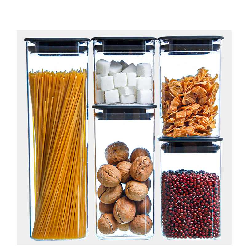Citylife BPA Free зерновые контейнеры для хранения сухих пищевых продуктов cajas de almacenaje de alimento кухонные органайзеры органайзер для хранения