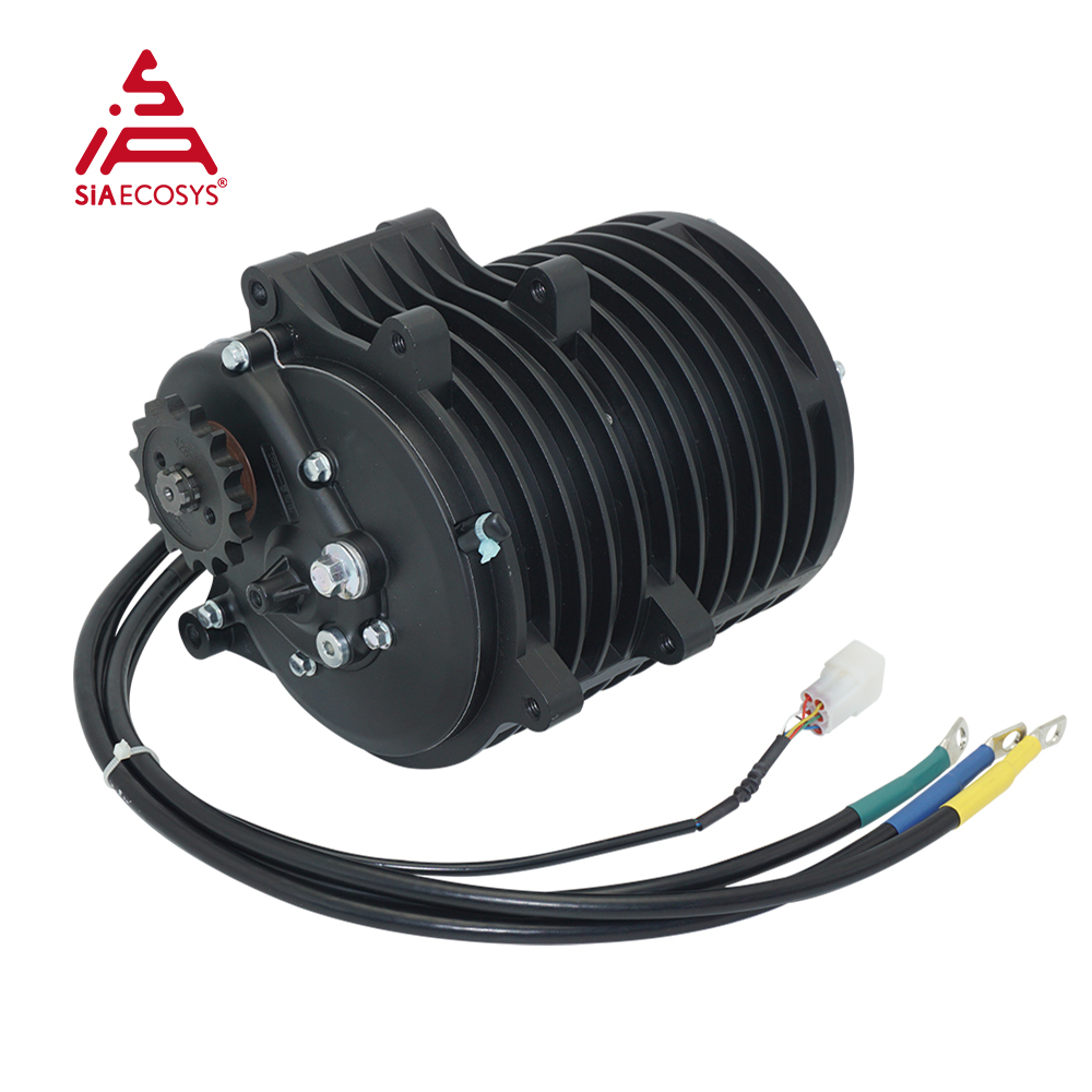 Новое поступление, средний приводной двигатель QS138 70H V3 72 в 100 км/ч с редуктором 1:2.35 для электрического вездехода, диртбайка, мотоцикла