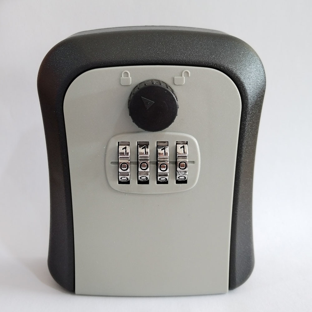 4 Digit Wall Mounted Household Door Security Key Storage Box Multi Styles Suitable For Home Office