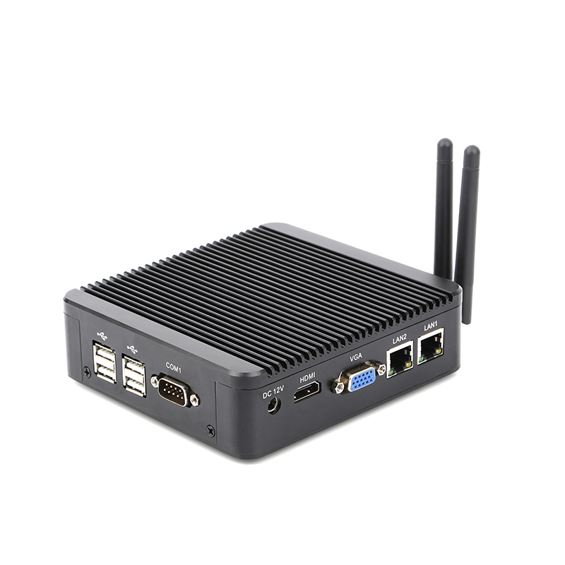 2020 прочный тонкий клиент J1900 встроенный мини-ПК с портами vga и hd