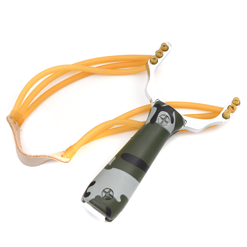 Профессиональный Slingshot Sling Shot алюминиевый сплав катапульты Sling камуфляж лук не-hurtable игры на открытом воздухе игровые инструменты