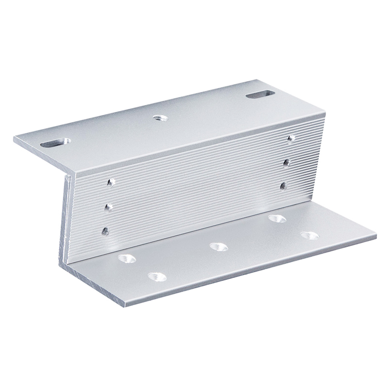 Metal Z Shape Bracket Inward Door Aluminum Alloy Accessories For Electromagnetic Locks