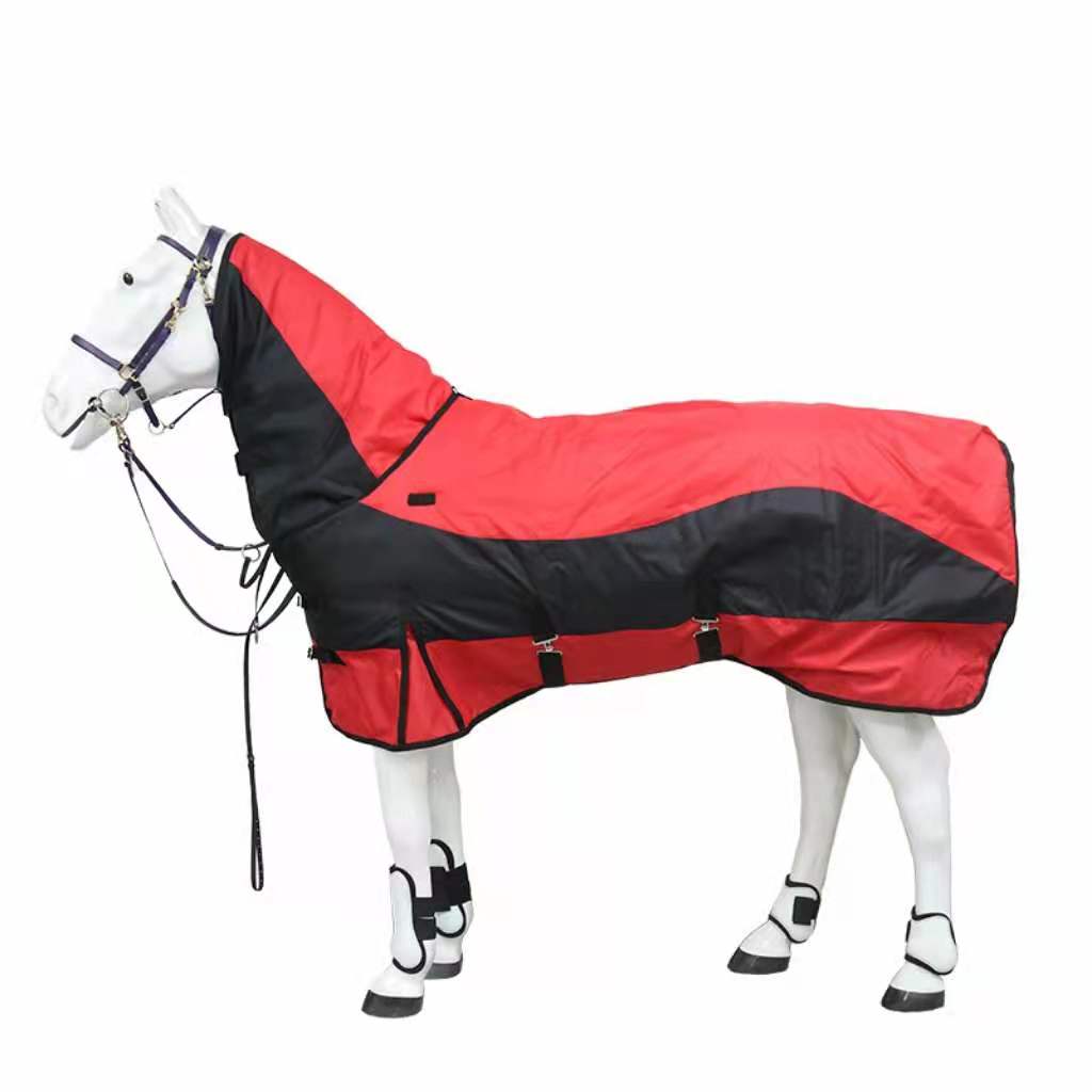 Wholesale Spring And Autumn Equestrian Black Horse Blanket Rug
