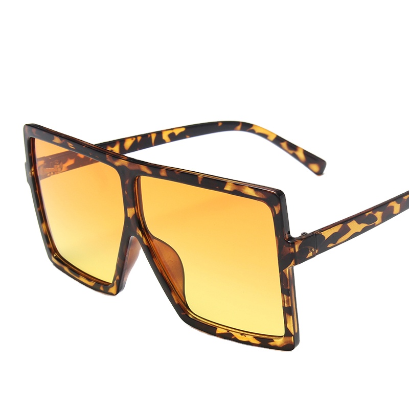 2021 Square Oversized Sunglasses Fashion Custom Women Sunglasses 2021 women
