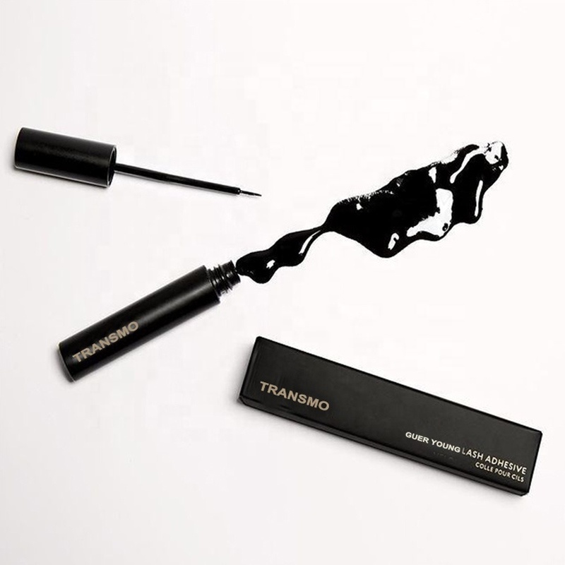 Individual 4ml empty eyeliner tube customized eyeliner bottles wholesales oem round 3ml eyeliner tube for eyelash glue