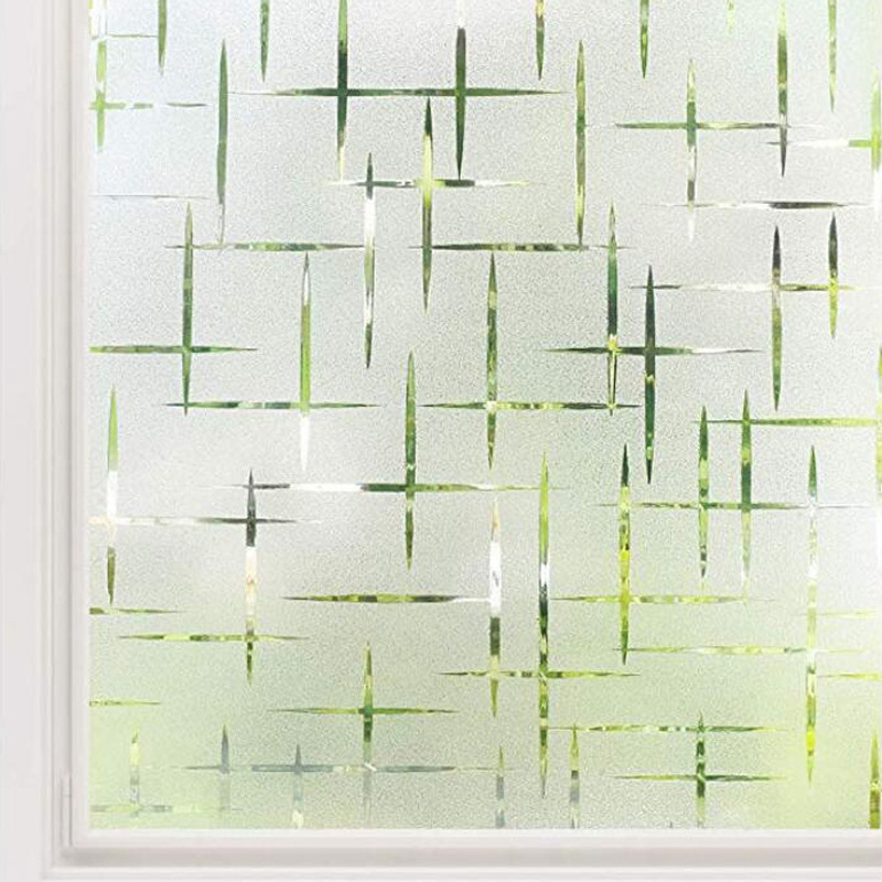 Factory Price OEM Office Decoration Star Glass Vinyl Frosted Window Film for window glass