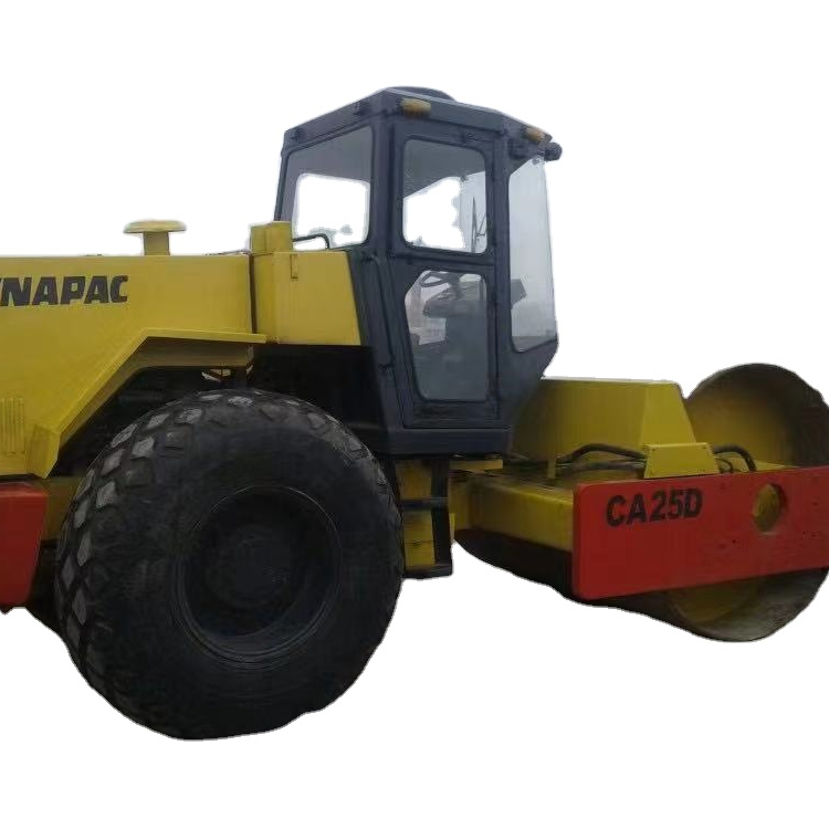 Used CA251D Roller Compactor Single Drum Roller CA30D CA25D Soil Compactor