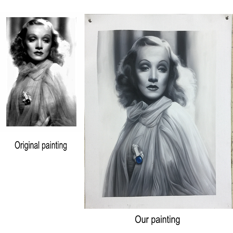 Custom Portrait Oil Painting from Photo Handmade On Canvas High Quality
