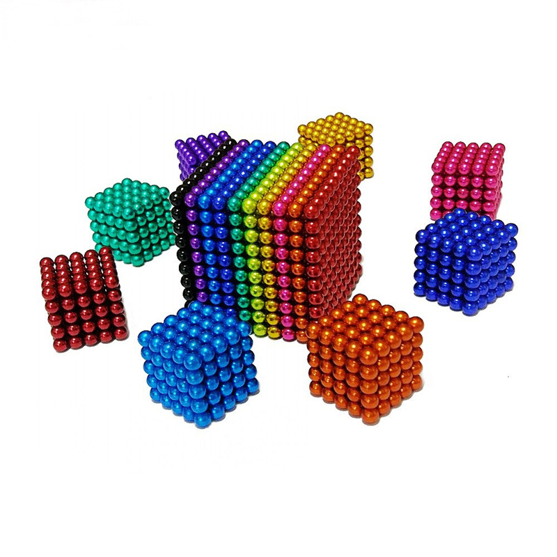 Buck Ball Magic Magnetic Ball 8mm216pcs 1000 Magnet Balls Adult Decompression Set Adult Educational Toys