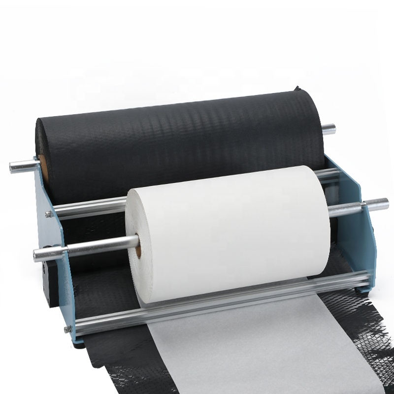 Manual Honeycomb Wrapping Kraft Paper Dispenser For Packaging Kraft Paper Wrap Making Machine Honeycomb Paper Dispenser