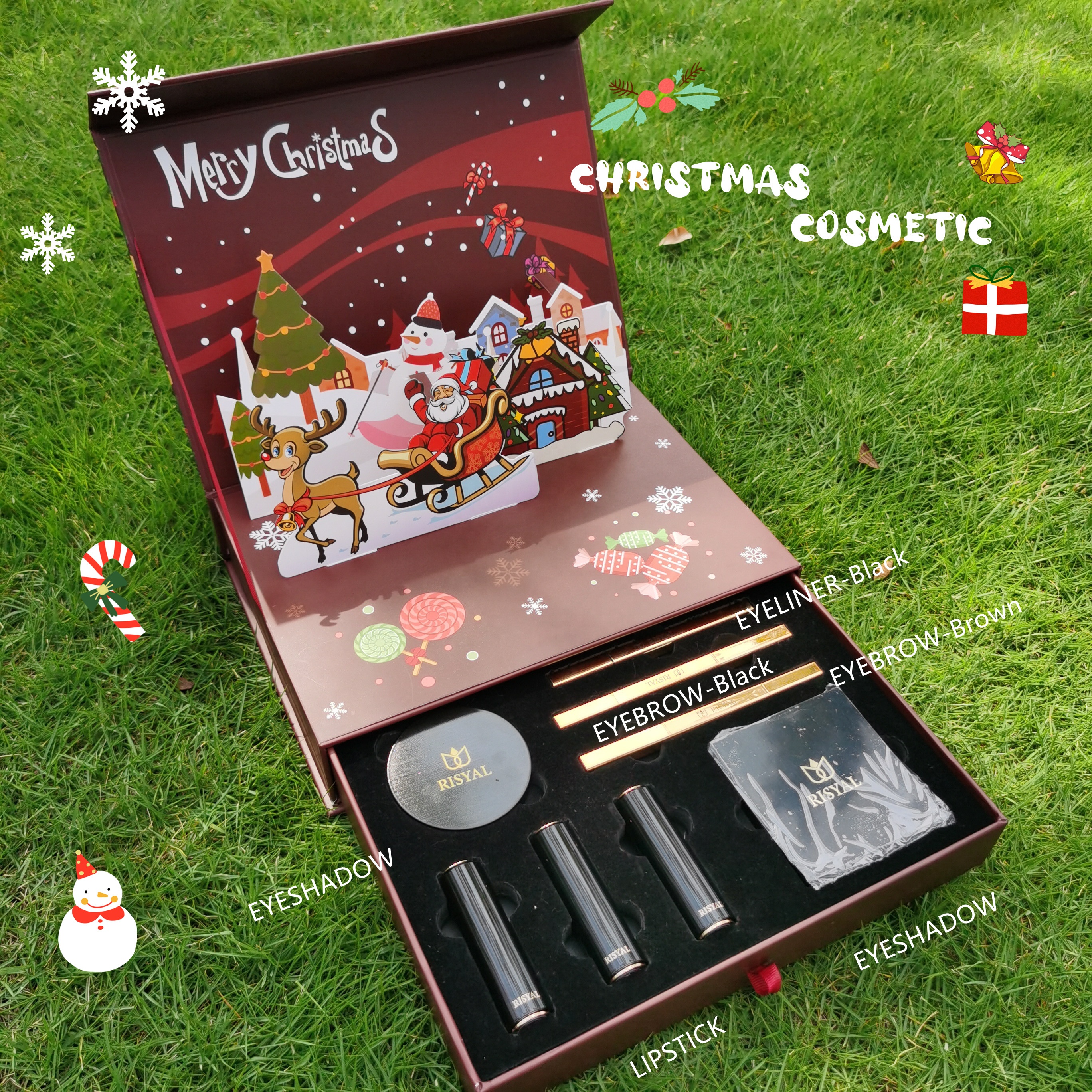 Lipstick Set Matte Eye Shadow Brands Cosmetics Cruelty Free Vegan Make Up Eyeliner Christmas Gifts Eyeshadow Palette