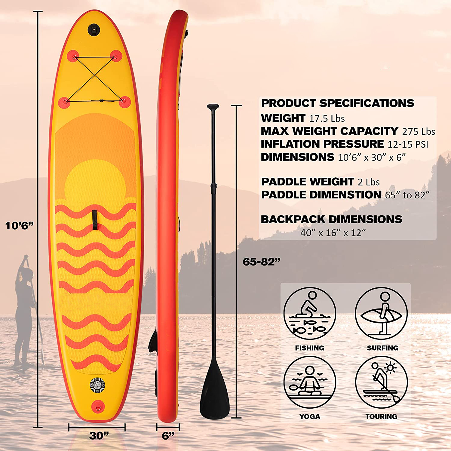 Best Selling Product Paddle Board