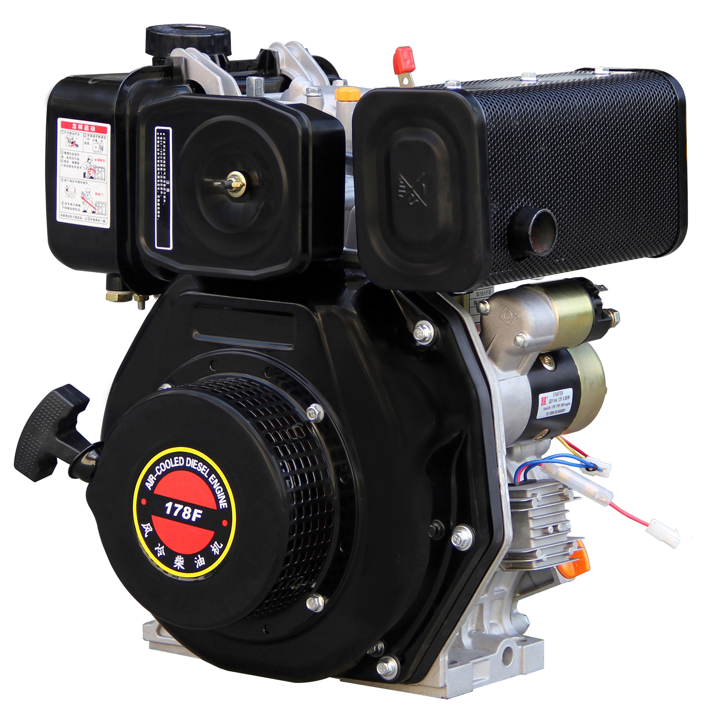 Motor For 186F air cylinder engine 10hp diesel engine