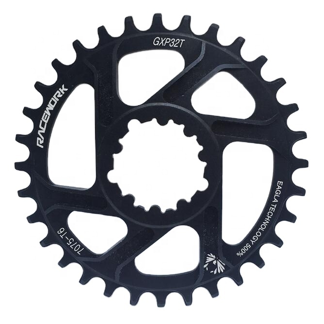 GXP горный велосипед MTB 30T 32T 34T 36T Прямой кронштейн CNC из алюминиевого сплава, кривошипная цепь, кривошипная пластина