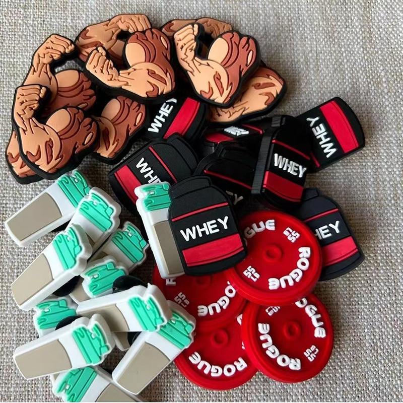Новые Подвески croc из ПВХ, подвески для фитнеса, силы тела, здоровья, штанга для мышц, тренажерного зала, Кроксы, подвески для фитнеса, обуви