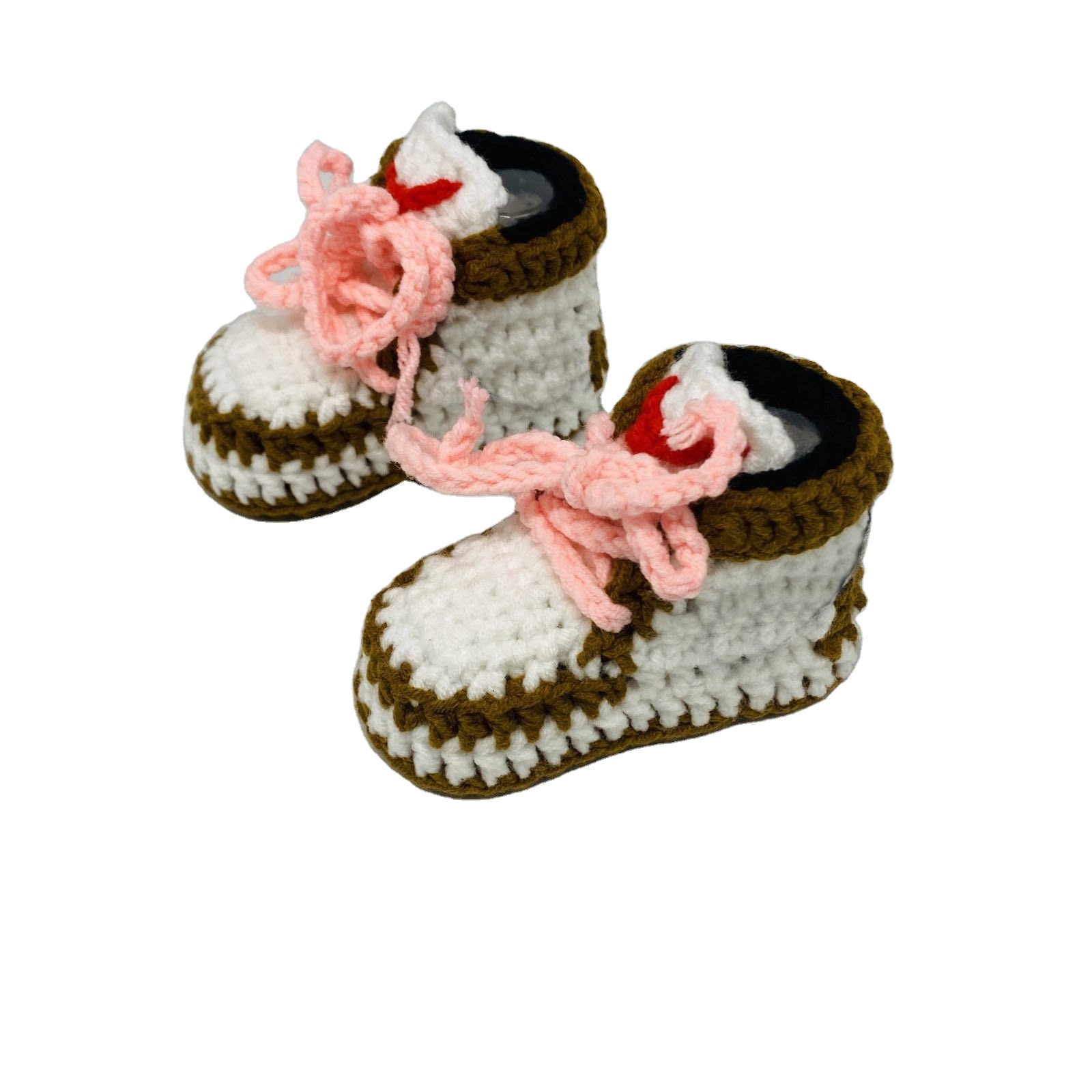 Soft Crochet Baby Booties Pattern Sneakers Baby Sports Shoes