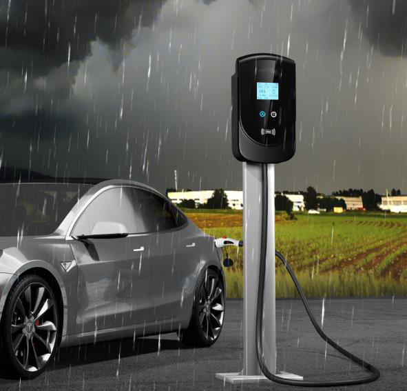 Fischer Hersteller Home 5M EV Ladestation Gehause 11KW Wallbox Tragbares AC Fast EV Ladegerat in KfW