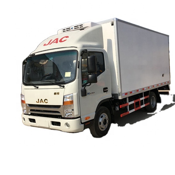 Холодильник для грузовика JAC 4x2 RHD, холодильная камера для грузовика, холодильная машина для перевозки мяса, фруктов, свежей рыбы, грузовик с холодным фургоном