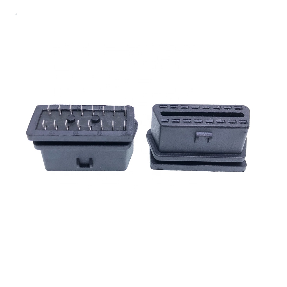 Авто запчасти корпуса 16 PIN OBDII J1962 OBD2 гнездовой разъем