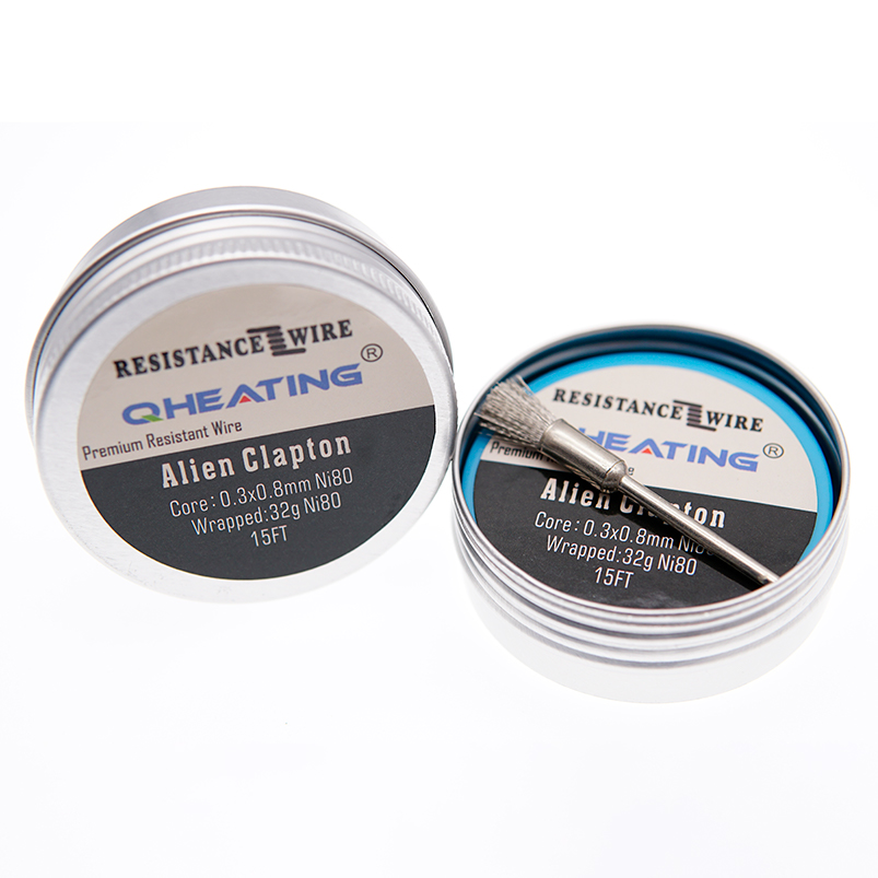 Нагревательные провода Alien Coil wire для RDA RBA перестраиваемый атомайзер Alien Clapton Wire Big Vape
