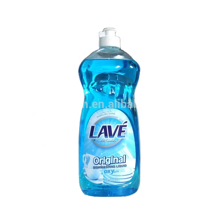 High efficiency 739ml chemical formula of dishwashing liquid soap
