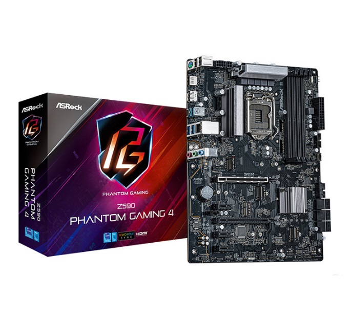 Оптовая продажа для Z590 PHANTOM GAMING 4 LGA 1200 PCI-E 4,0 М. 2 Z590 SATA 6 ГБ/сек. блок питания ATX материнская плата