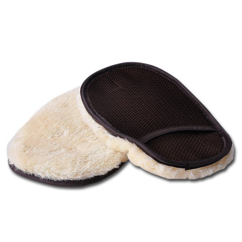 Wool Soft Car Washing Gloves Cleaning Brush