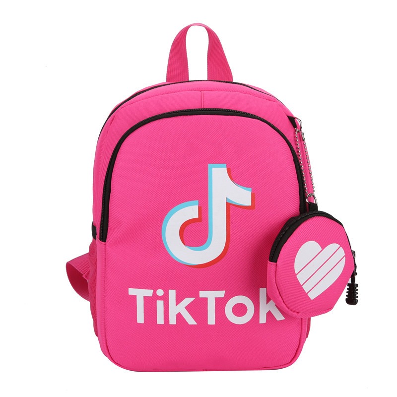 Новинка 2021, 3d Детский стильный школьный рюкзак Tik Tok для девочек