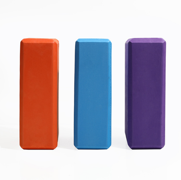 Custom Logo EVA Block Yoga Exercise Fitness Tool Workout Stretching Aid Body Shaping Health Training Equipment