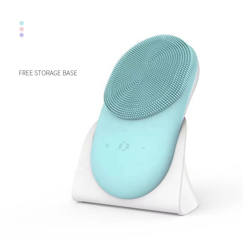 Unice Private Label Popular Products Sonic Silicone Vibrating Face Cleaning Device Shenzhen Facial Cleansing Brush Waterproof